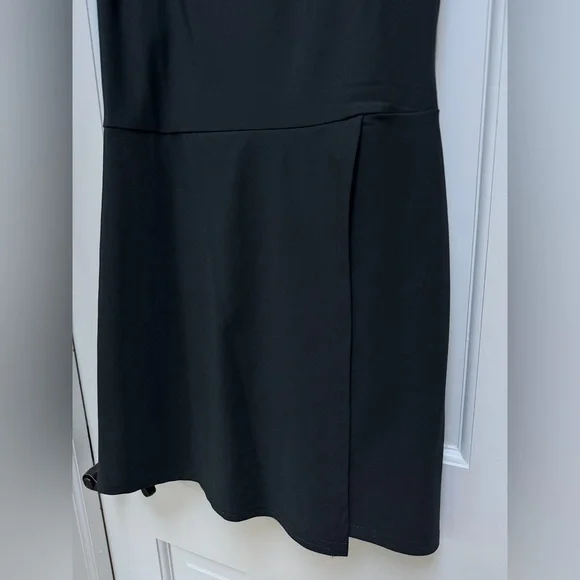 Abercrombie & Fitch Black Traveler Wrap Mini Dress - Picture 7 of 10